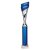 Predator Tube Trophy | Blue & Silver | 410mm - TR25586G