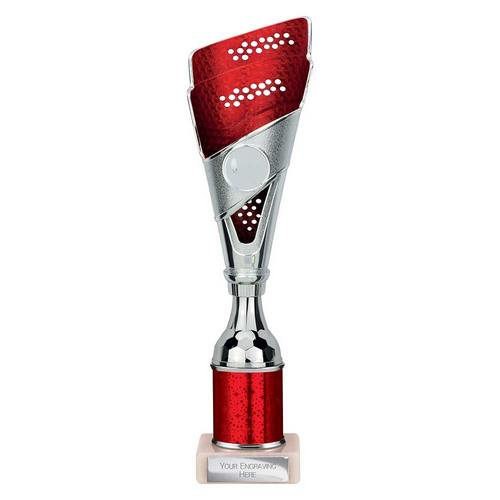 Predator Tube Trophy | Red & Silver | 285mm