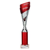 Predator Tube Trophy | Red & Silver | 335mm