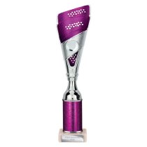 Predator Tube Trophy | Purple & Silver | 310mm