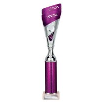 Predator Tube Trophy | Purple & Silver | 360mm