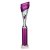 Predator Tube Trophy | Purple & Silver | 385mm - TR25588F