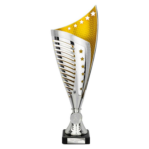 Nebula Trophy | Silver & Gold | 320mm