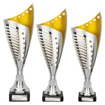 Nebula Trophy | Silver & Gold | 320mm