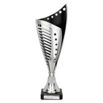 Nebula Trophy | Silver & Black | 330mm