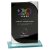 Seismic Mirror Glass Trophy | Black & Silver | 150mm - CR25118A