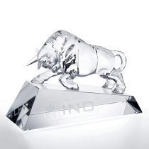 Shire County Crystal ″ Bull Market ″ Award | 120mm High